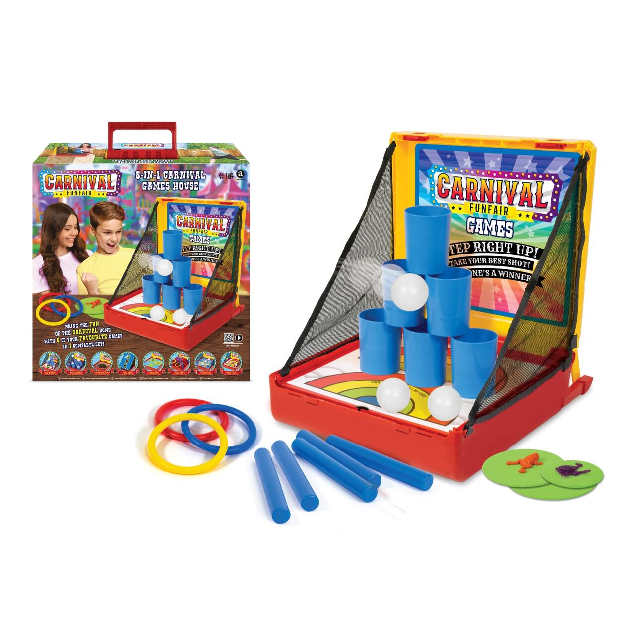 Ambassador Games 8-in-1 Carnival Games House Set